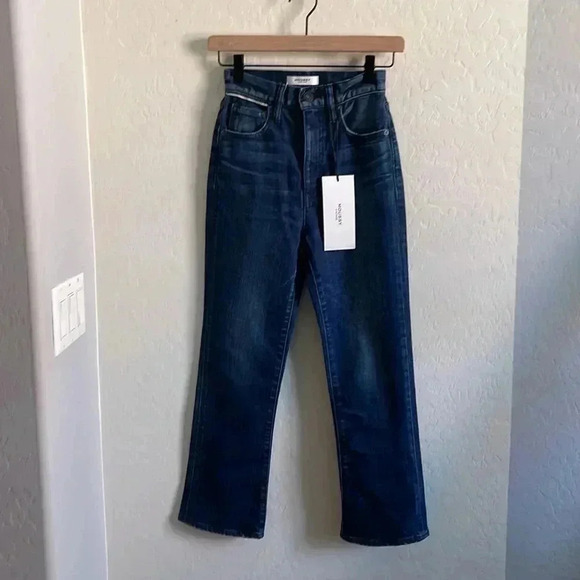 Moussy MV Emma Cropped Flare- Hi Jeans - Picture 2 of 11